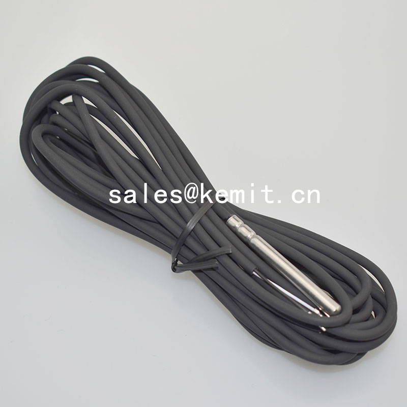 KT1064 TPE cable steel tube temperature sensor for thermostat