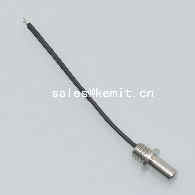 KT1101 threaded stainless steel temperature sensor for toaster