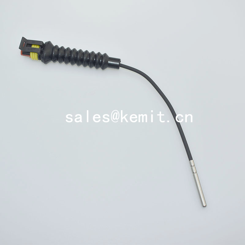 KT1109 steel rolled waterproof temperature sensor for air conditioner